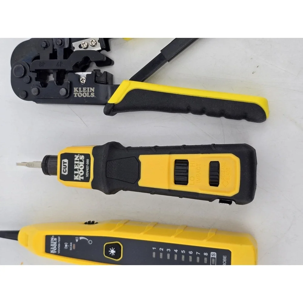 4 Lot - Klein Tools Bundle - VDV427-300, VDV226-011, VDV500-706T & VDV500-705P